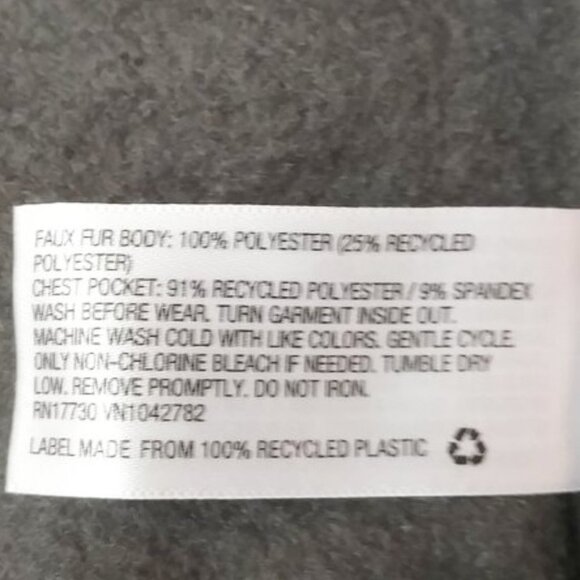 NWT Kids' Sherpa Zip-Up Jacket - Cat & Jack - M - Picture 6 of 6